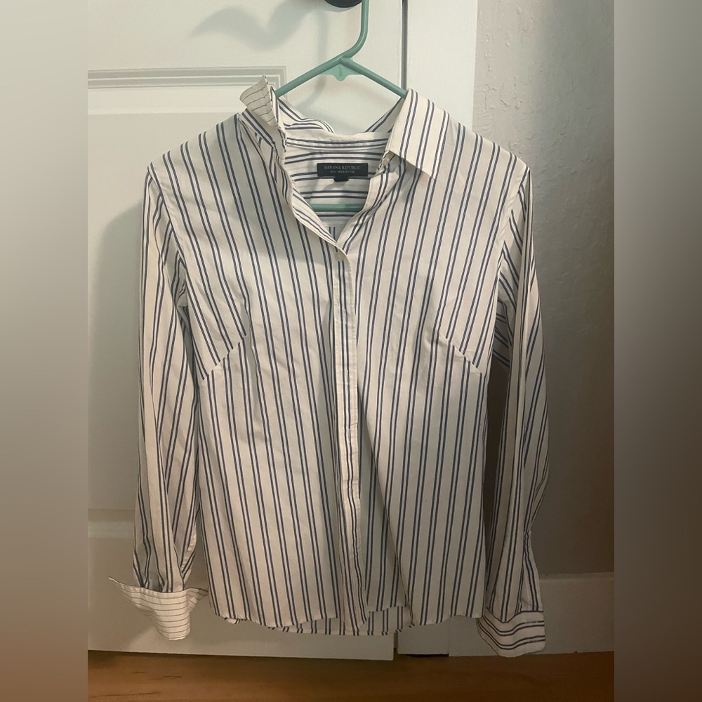 Banana Republic Striped Blouse